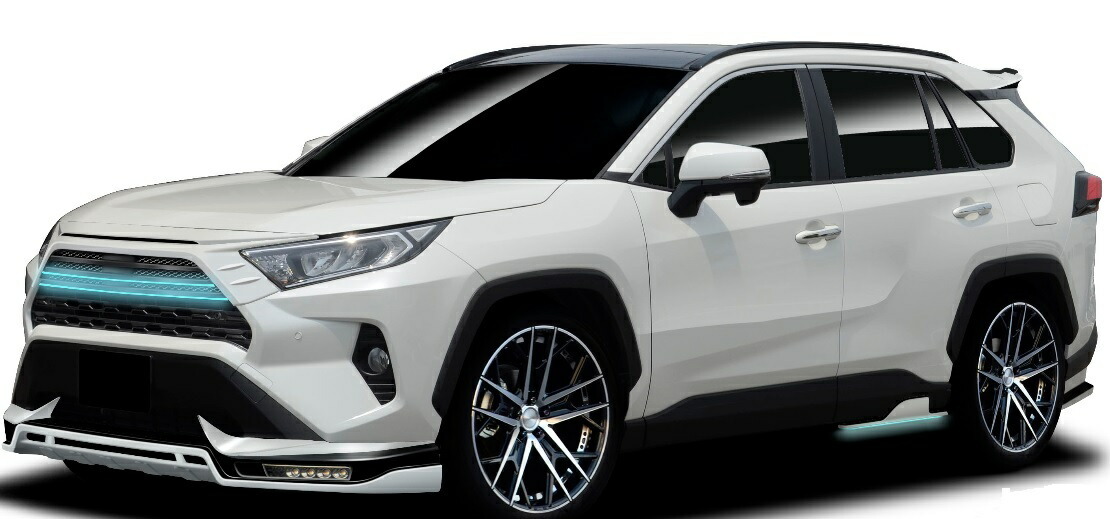 ロウェン RAV 4 MXAA54 AXAH54 STYLE KIT スタイルキット FRP 単色塗装 1T039X00# ROWEN拍卖
