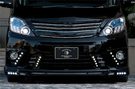 ロウェン アルファード 20系 後期 フロントスポイラー TYPE1 LEDスポット有り FRP 単色塗装済 1T003A20# プレミアムエディション拍卖