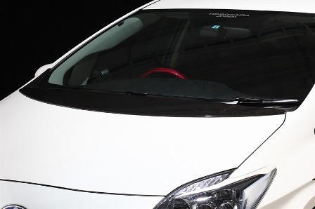 ロウェン プリウス ZVW30 前期 ボンネットスポイラー RR FRP 塗装済 1T001B00# ROWEN ECO-SPO Edition拍卖
