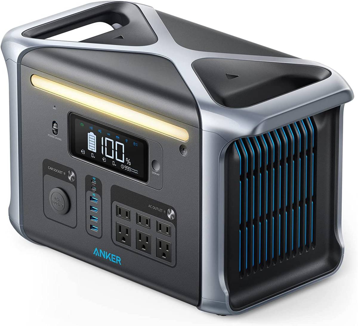【新品】Anker 757 Portable Power Station(PowerHouse 1229Wh)ポータブル電源 1500W 大容量 長寿命 アンカー拍卖