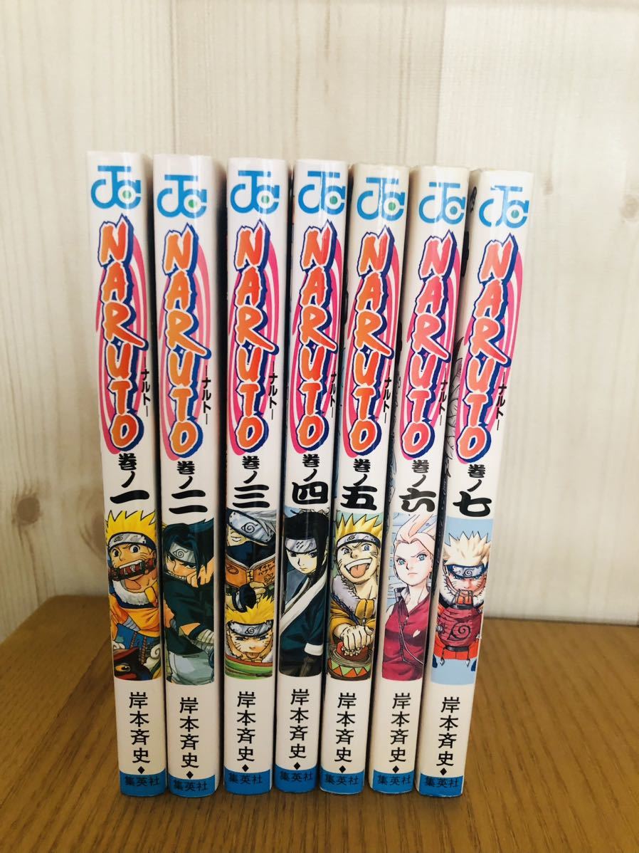 NARUTO 岸本斉史 ジャンプコミックス漫画1~7巻拍卖