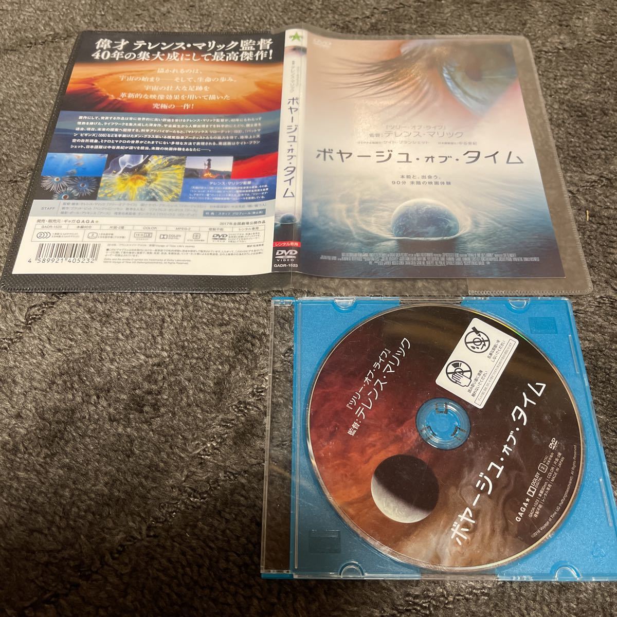 送料無料 レンタル落ち ボヤージュ・オブ・タイム テレンス・マリック監督拍卖