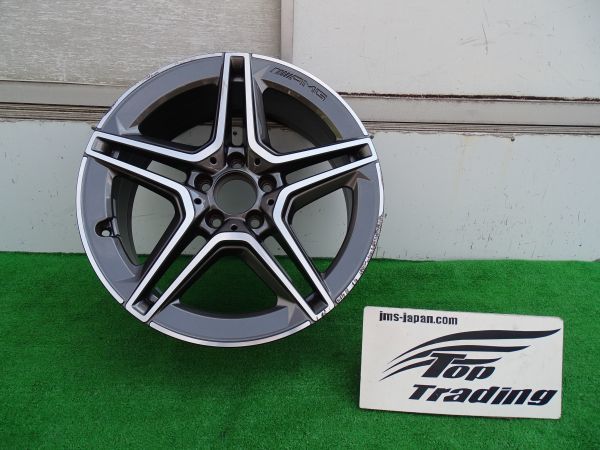 L1857vc ベンツ純正 Aクラス W177/V177 AMG 5-ダブルスポーク アルミホイール A1774011500 1本 7.5J x 18 ET49拍卖