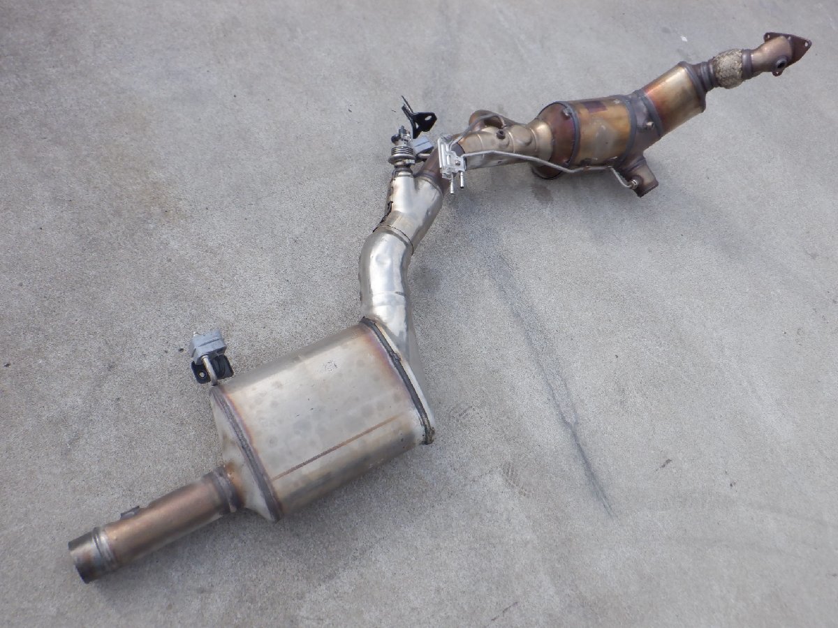 ランドローバー純正 レンジローバースポーツ L494 触媒 フロントパイプ FPLA-5H240-C6 C9R5A-220317 m-23-9-614拍卖