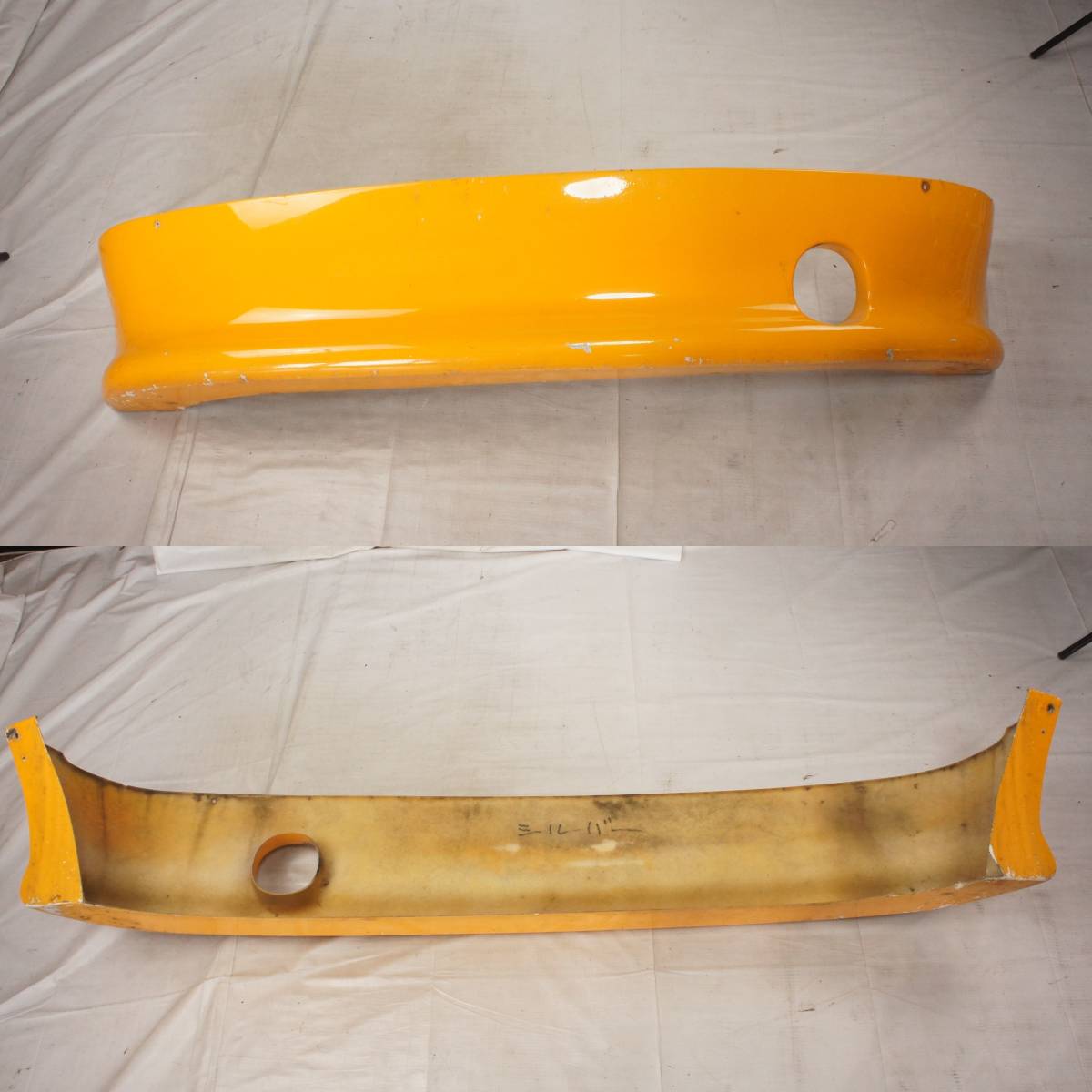 K10 マーチ リアバンパー 社外? イエロー 日産 @1236d拍卖