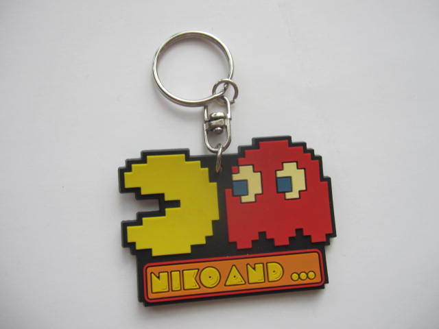 新品 未使用 ガチャ niko and... コラボ パックマン キーホルダー ラバーキーホルダー ニコアンド インベーダー 拍卖