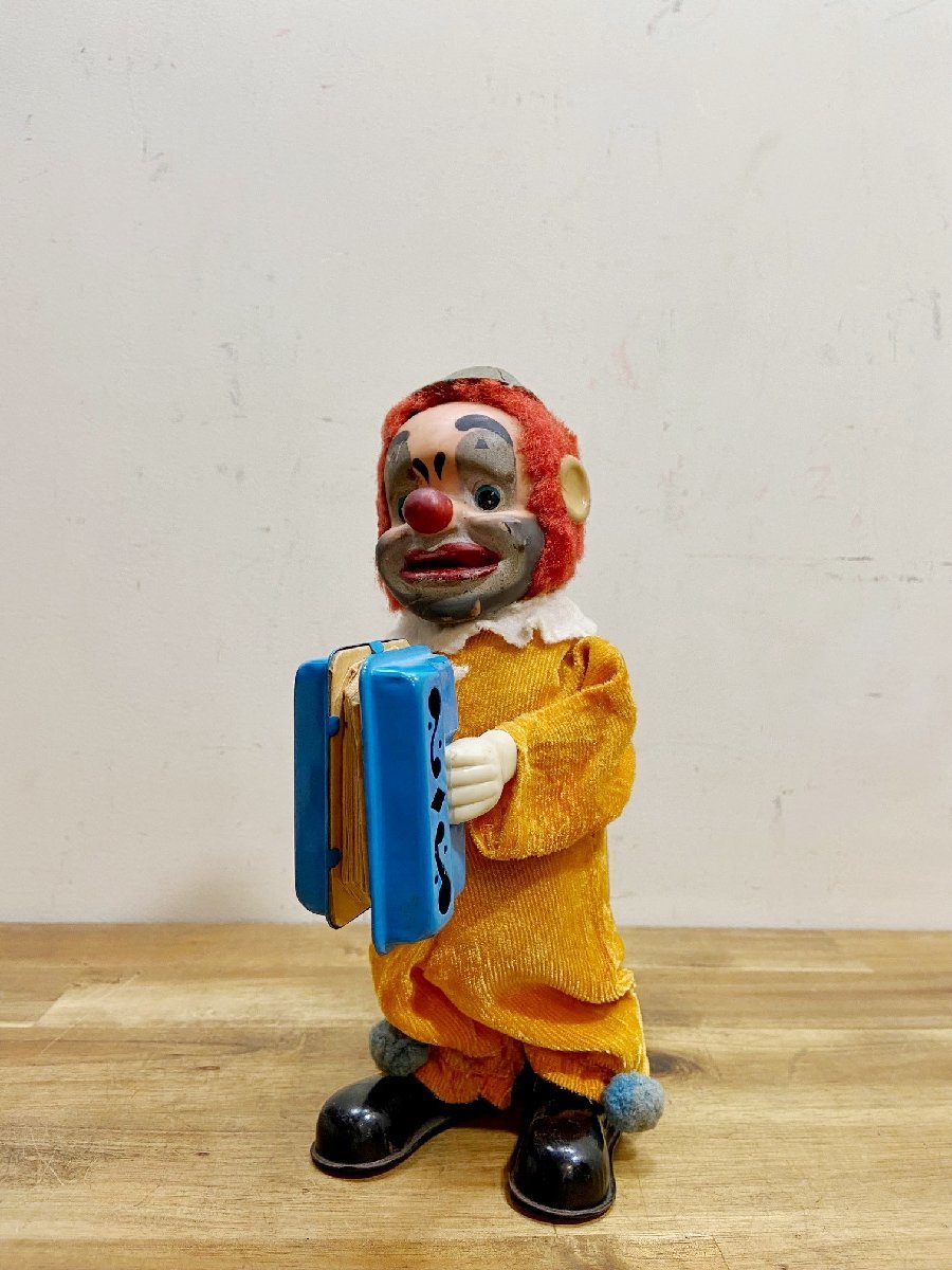 ヴィンテージ ブリキ 米澤玩具 60’s レトロ 昭和 おもちゃ ピエロ ジャンク インテリア ディスプレイ コレクション レア【9727】拍卖