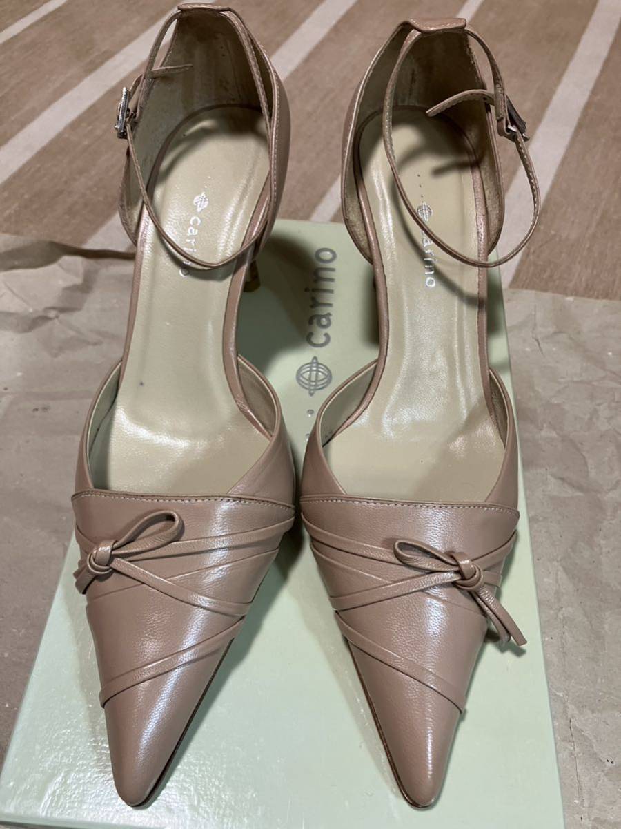 【新品】卑弥呼 CARINOのパンプス 7cm拍卖