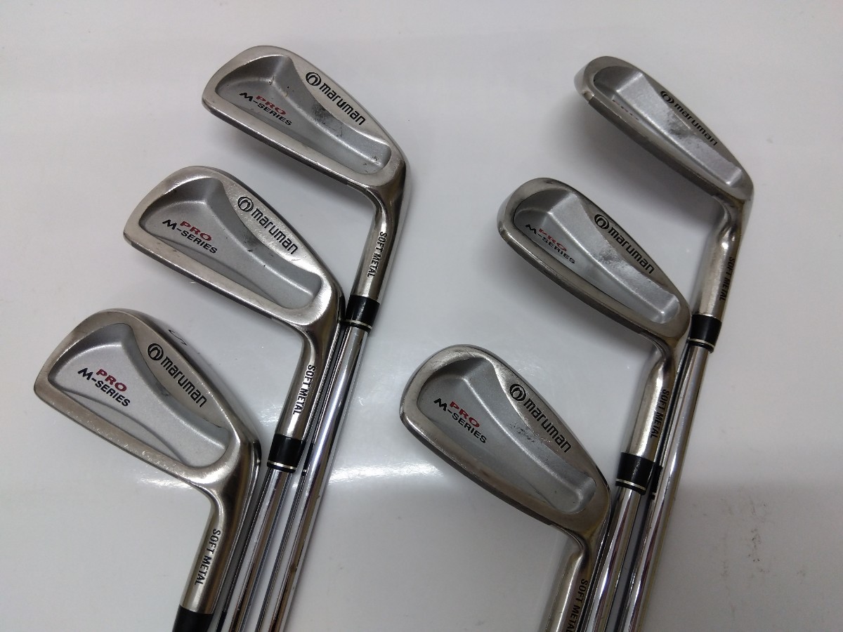 ★希少☆maruman マルマン M-SEREIES PROアイアン6本(5-9,P)セット flex:R N.S.PRO950GH メンズ右 Mシリーズプロアイアンセット拍卖