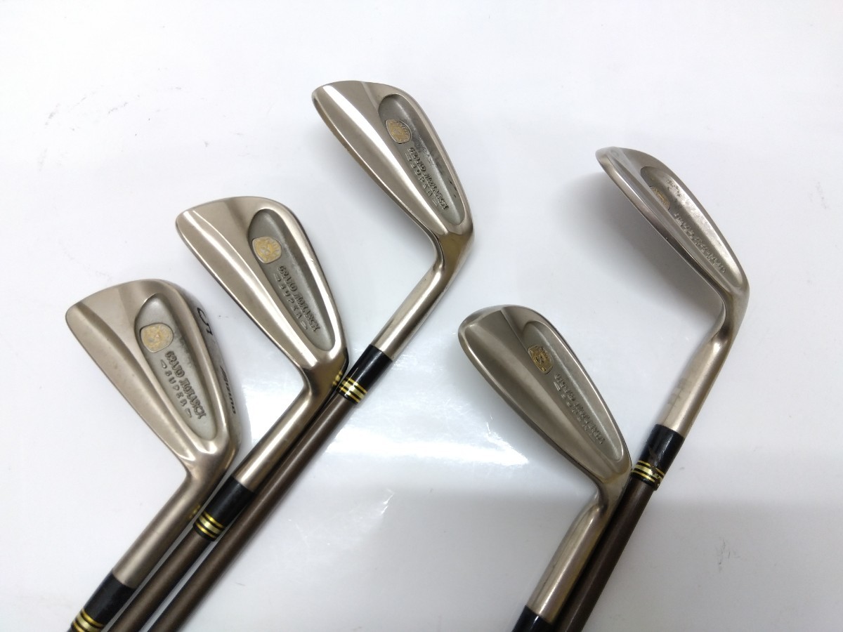 ★希少★MIZUNO ミズノ GRAND MONARCH SUPERアイアン5本(5,7,9,P,S) flex:7 PLAMOS VM-60 メンズ右 グランドモナークスーパー 1300A7拍卖