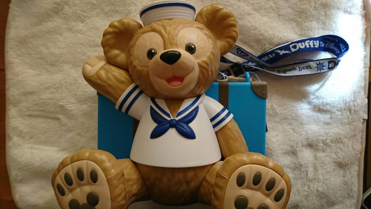 ディズニーシー ダッフィー Daffy ポップコーンケース 未使用美品 シェリーメイ ジェラトーニ ステラルー クッキーアン オル拍卖