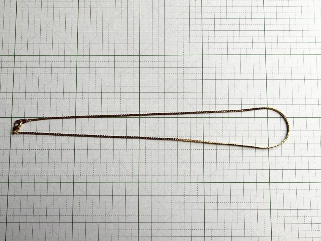 K ★レア★ 美品 海外製 刻印なし ネックレス ♯541 送料185円〜 アンティーク ビンテージ拍卖