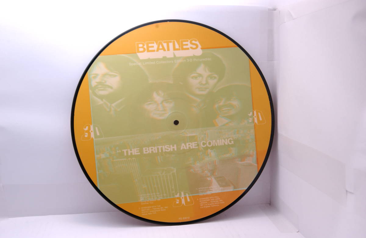 BEATLES THE BEATLES ARE COMING 3D レコードのみ拍卖