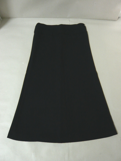 ドルチェ&ガッバーナ DOLCE&GABBANA スカート ロング ブラック #38 6345拍卖