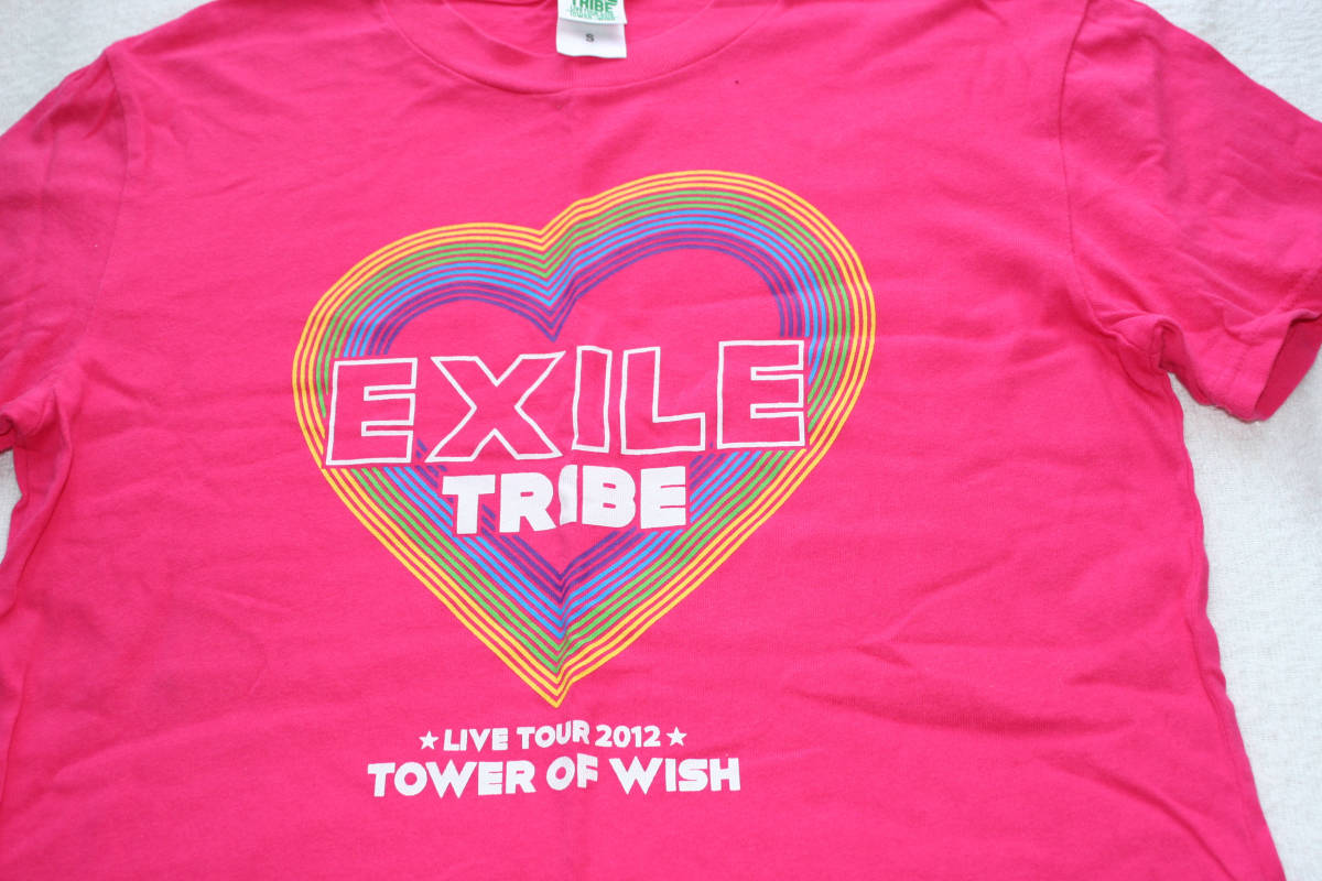 ★★★      EXILE   ツアー      半袖 T シャツ      サイズ  S      ★★★   2012拍卖