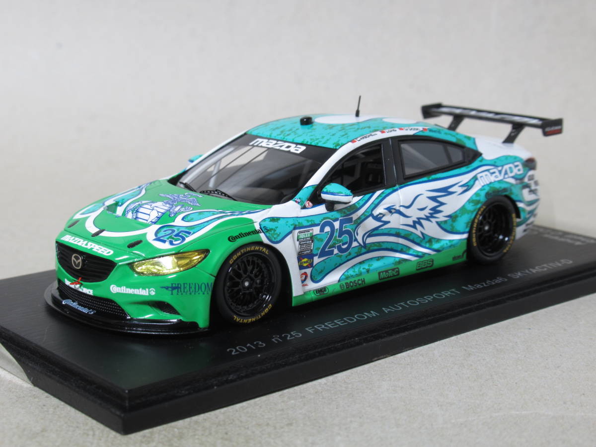 1/43 マツダ 6 スカイアクティブ-D FREEDOM AUTOSPORT #25 デイトナ24時間 2013拍卖