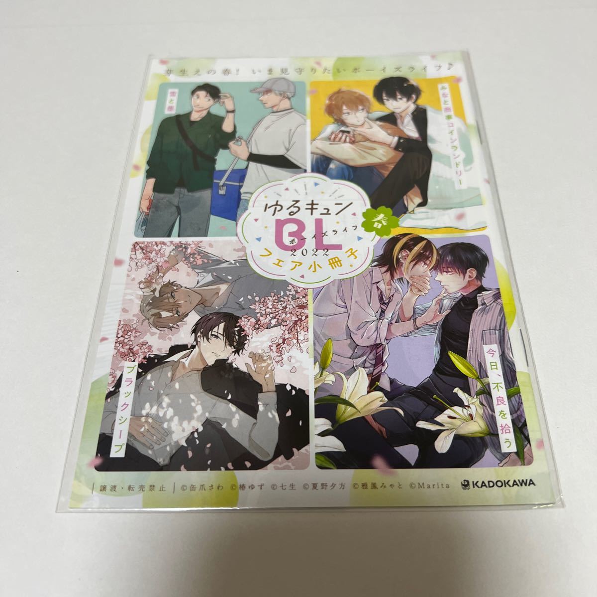 BL★121 春 ゆるキュンBLフェア 小冊子 2022拍卖