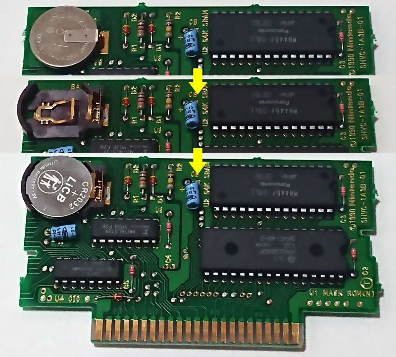 【SFCソフト】当方出品ソフト購入時の電池交換用ホルダー取り付け拍卖