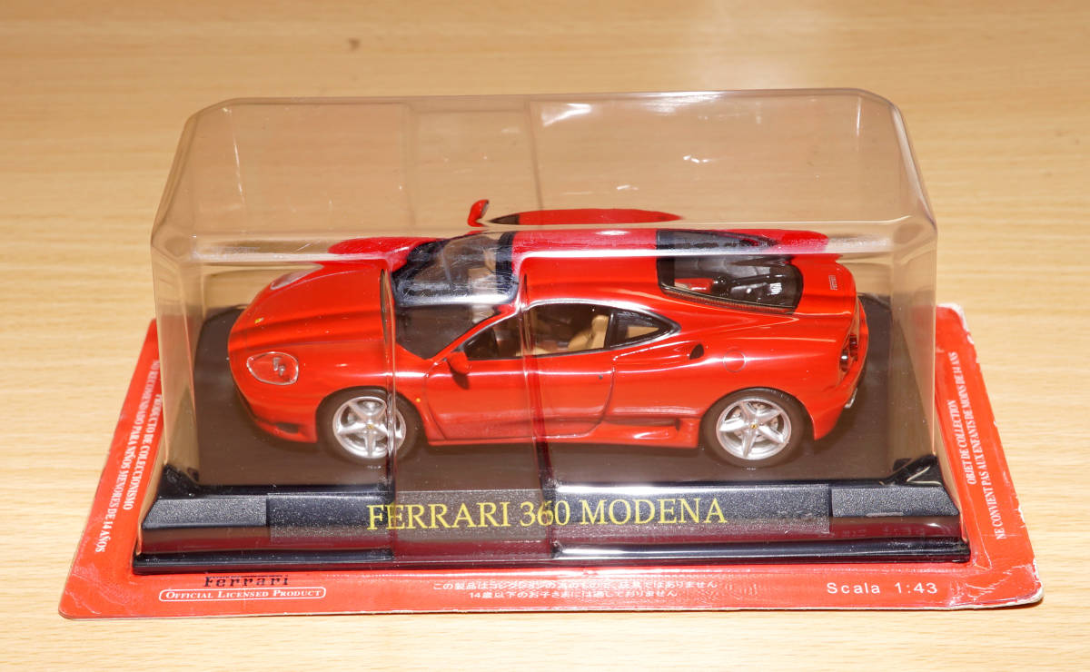 1/43 フェラーリ Ferrari 360 Modena モデナ レッド 送料無料拍卖