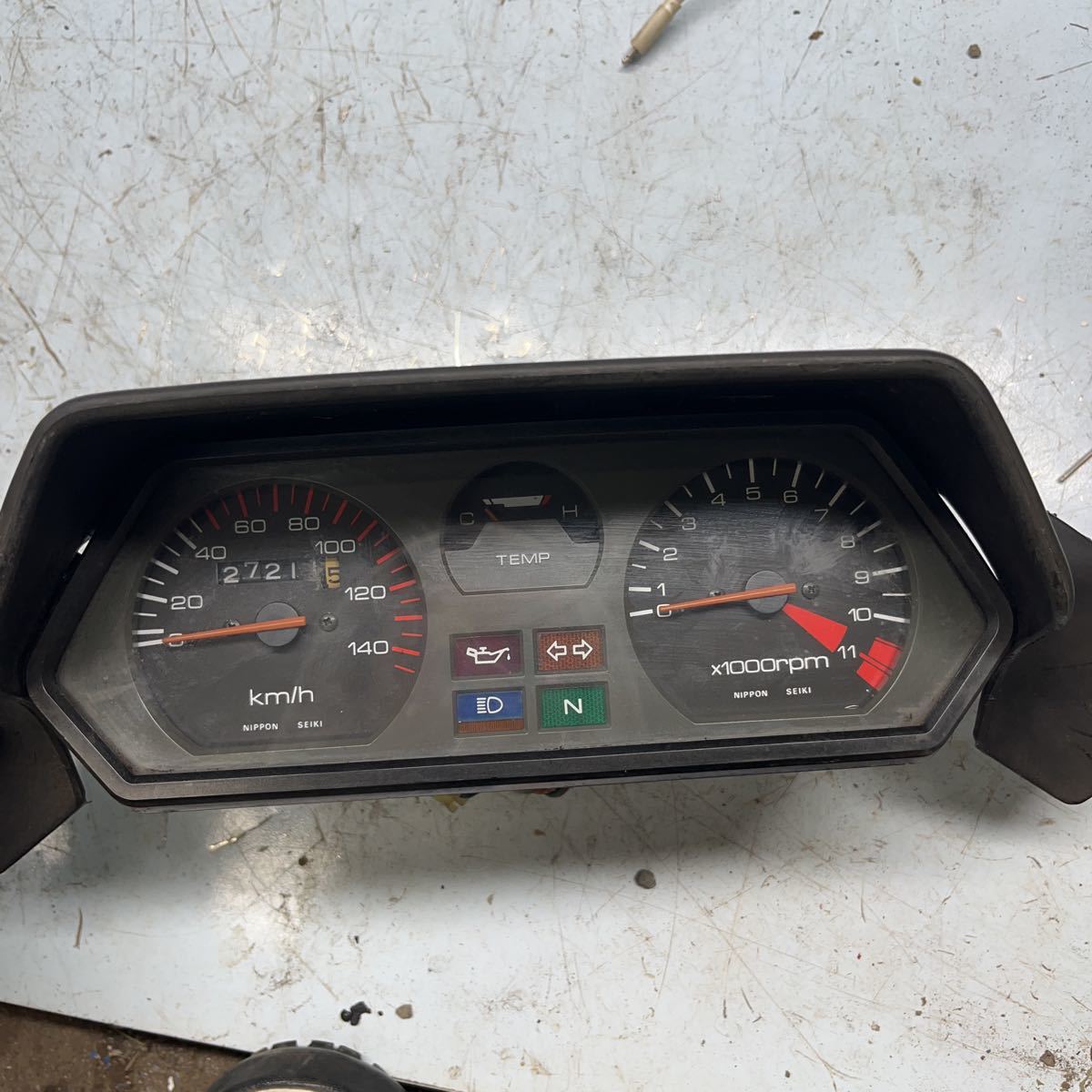 (し) HONDA ホンダ MBX125 スピードメーター タコメーター メーター 純正品拍卖