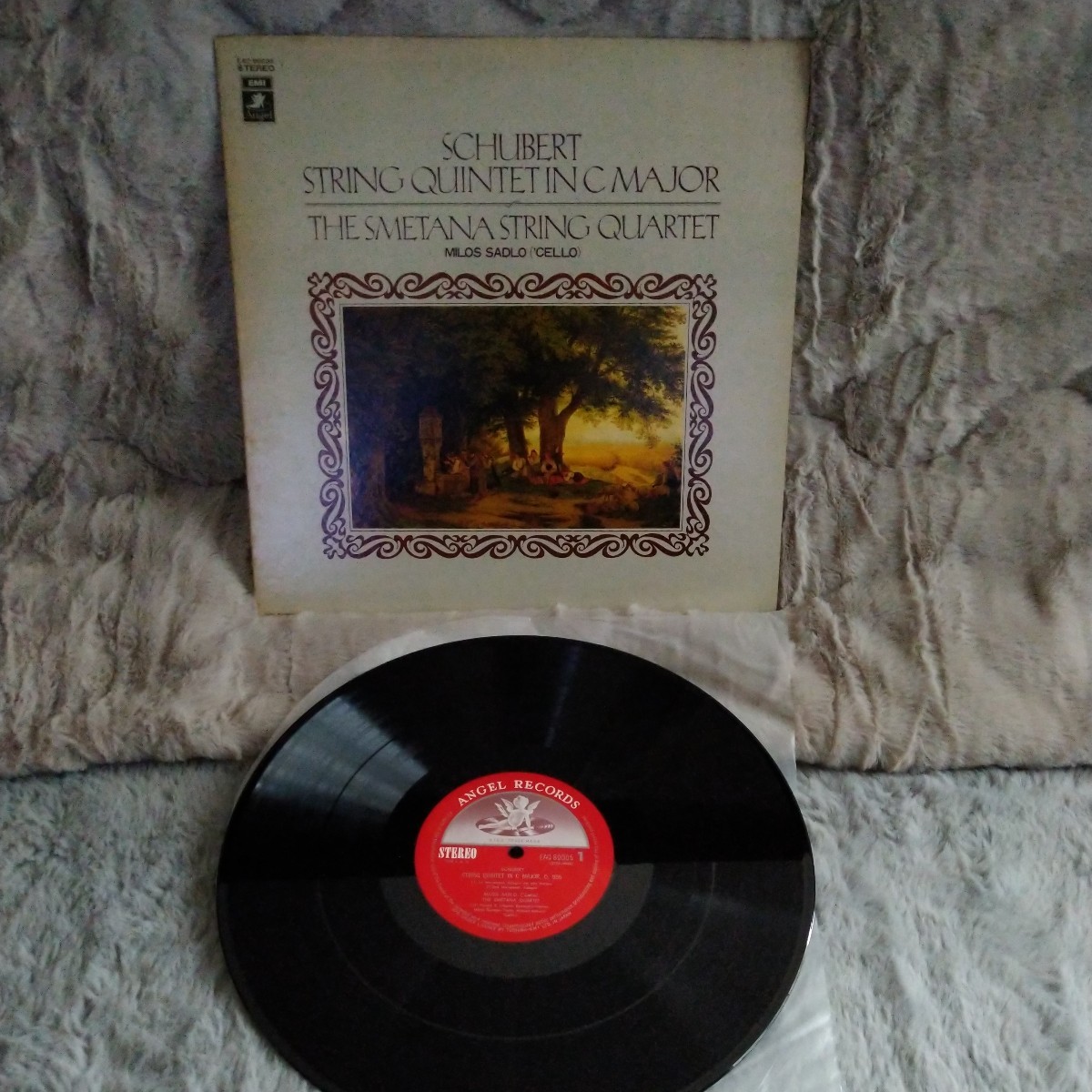 【3000円以上購入で1枚プレゼント!】クラシック041 シューベルトSCHUBERT弦楽五重奏曲 ハ長調 D.956スメタナ弦楽四重奏団拍卖