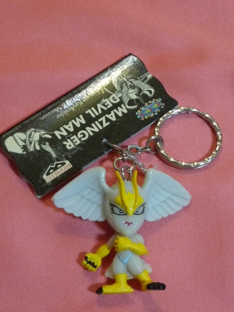 激レア!1998年 永井豪 デビルマン キャラクター デビルレディ 蛍光キーホルダー (非売品)拍卖