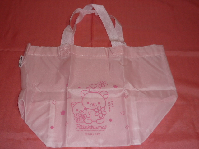 ☆激レア!2008年 サンエックス リラックマ&コリラックマ&きいろいとり エコバッグ(非売品)☆拍卖