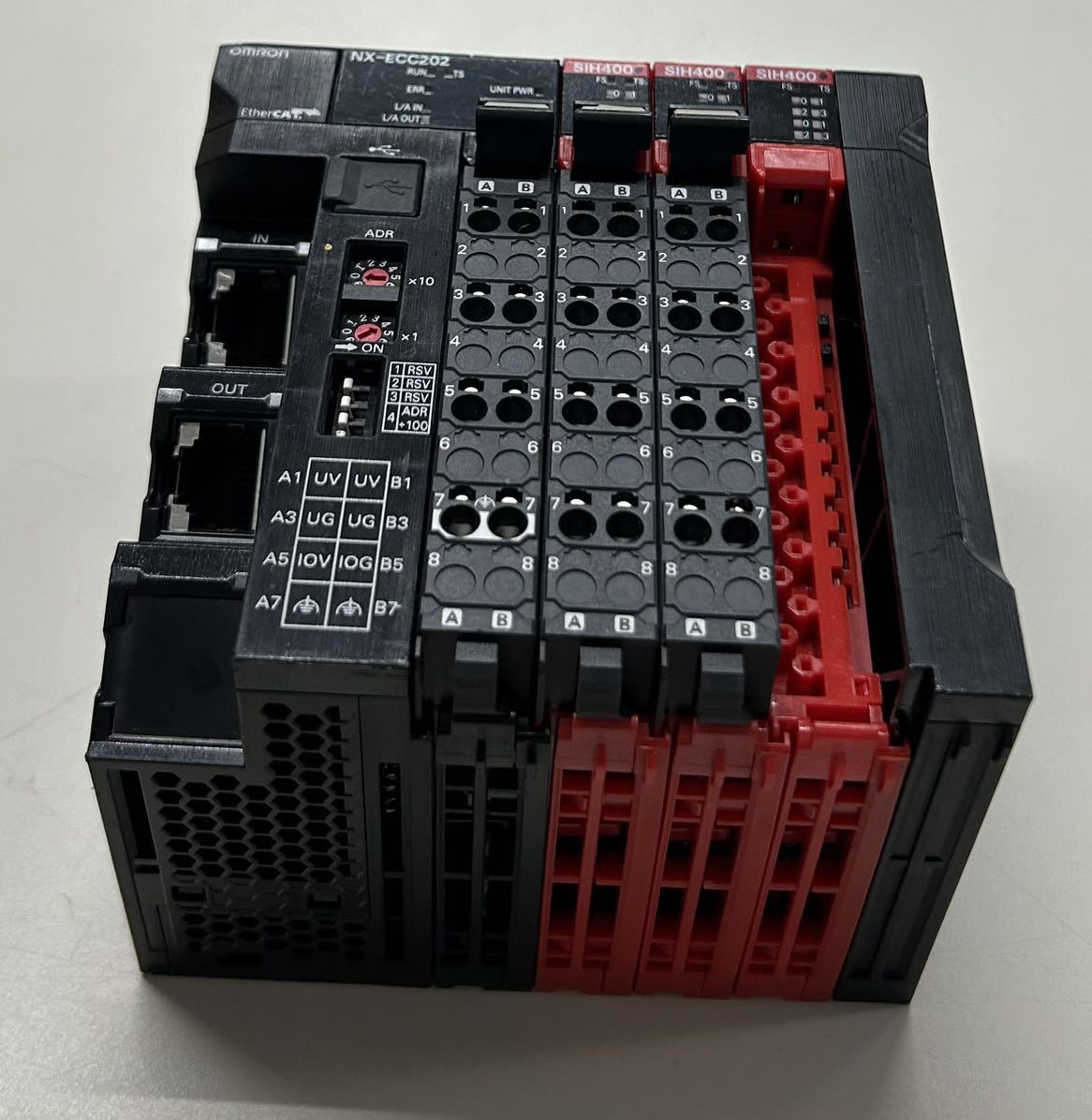 OMRON ジャンク品 NX-ECC202 SIH400*3個拍卖