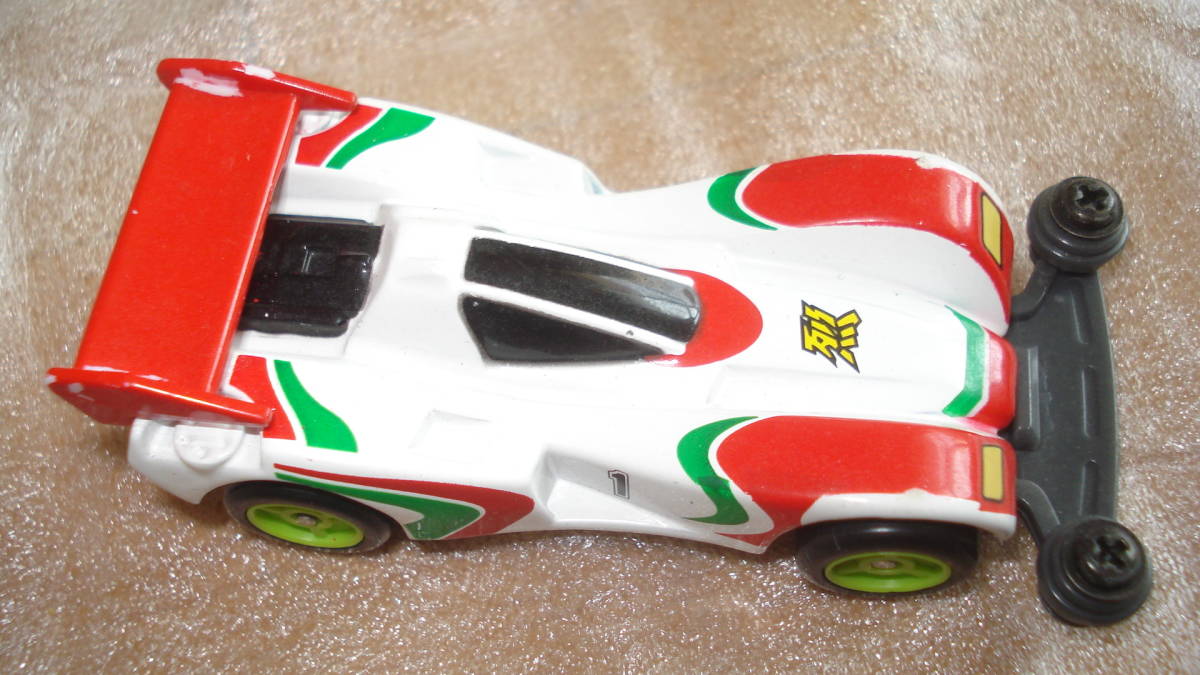 キャラトミカ CL-2 ソニックセイバー 車体のみ //1996年 中国製 //こうしたてつひろ 爆走兄弟レッツ&ゴー 小学館//ミニ四駆拍卖