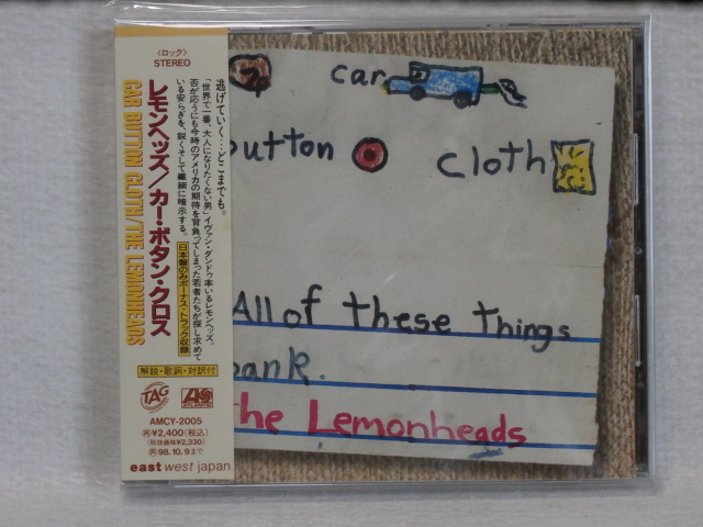 <新品同様> レモンヘッズ / カー・ボタン・クロス 帯付 国内正規セル版拍卖