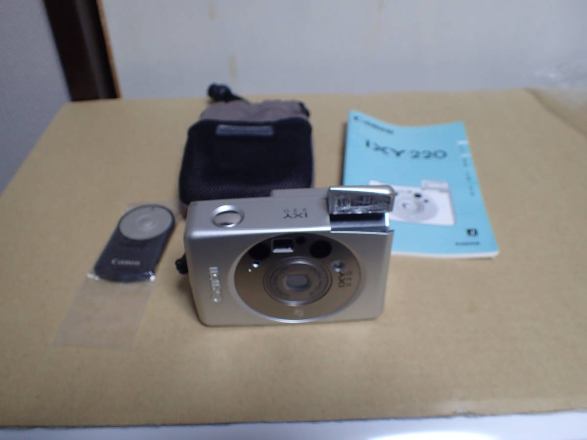 純正ポーチ リモコン付き キャノン Canon IXY 220拍卖