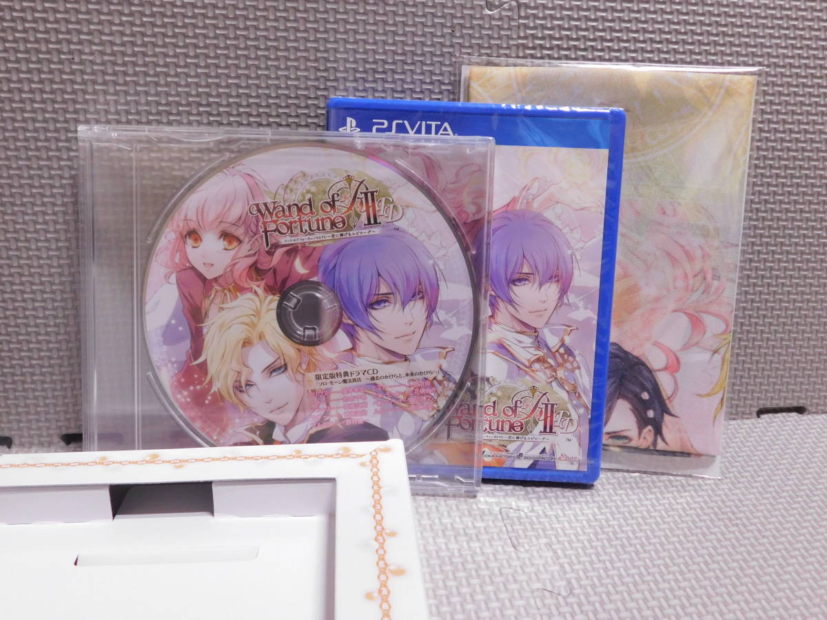 R棚上A-3 送料無料 同梱不可 未開封 PS Vitaソフト ワンド オブ フォーチュン2 FD ~君に捧げるエピローグ~ 限定版拍卖