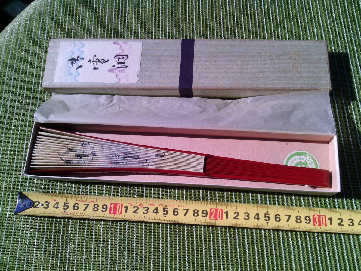 扇子 蘭渓道隆開山の古刹で保管されていたもの拍卖