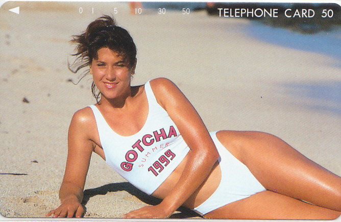 GOTCHA /ハイレグ水着 【テレカ】 G.10.23 ★送料最安60円~拍卖