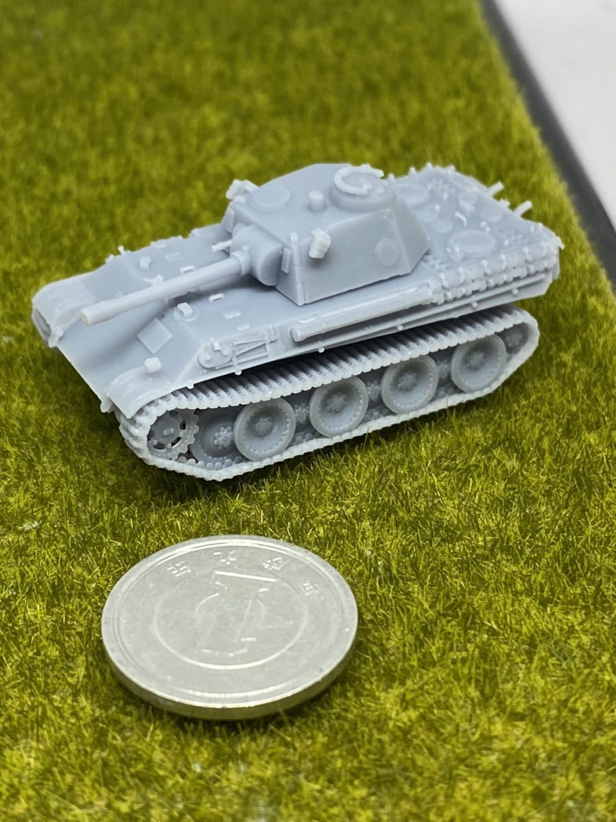 1/144レジンキット 未塗装 WWⅡ ドイツ軍 V号戦車装甲砲兵観測車 パンター D型中戦車 ワールドタンクミュージアム【同梱可能】0707拍卖