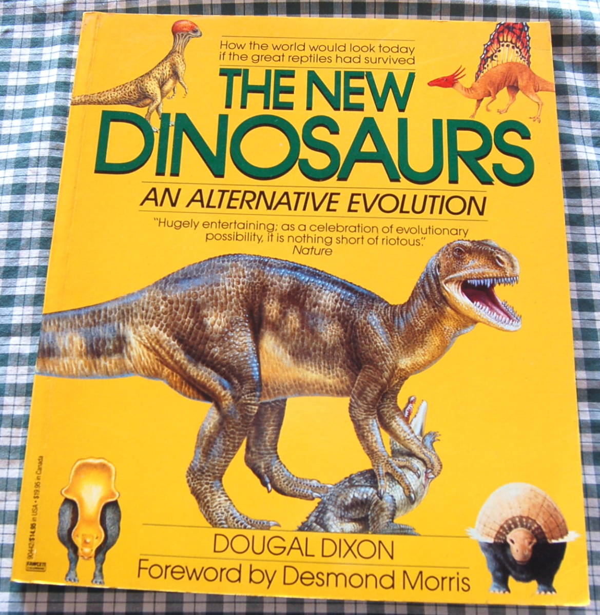 【半額値下げ・送料無料】1989ペーパーバック初版 【The New Dinosaur: An Alternative Evolution】恐竜が絶滅しなかったら 中古美品拍卖