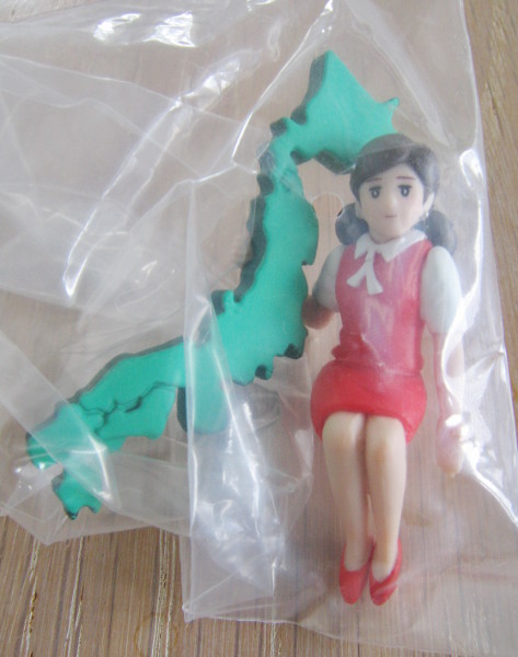 ■未使用★コップのフチ子 JAPAN★日本列島のフチ子■拍卖