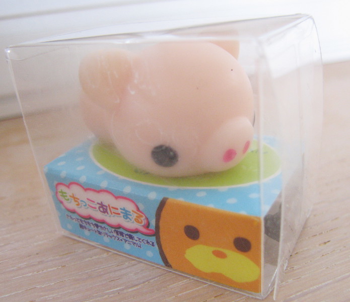 ■未開封★もちっこ あにまる★もちもち★イヤフォンジャック付き★ブタ?■拍卖