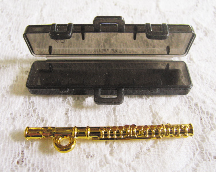 ■中古★キラメッキ楽器★フルート(ゴールド)■7.10拍卖