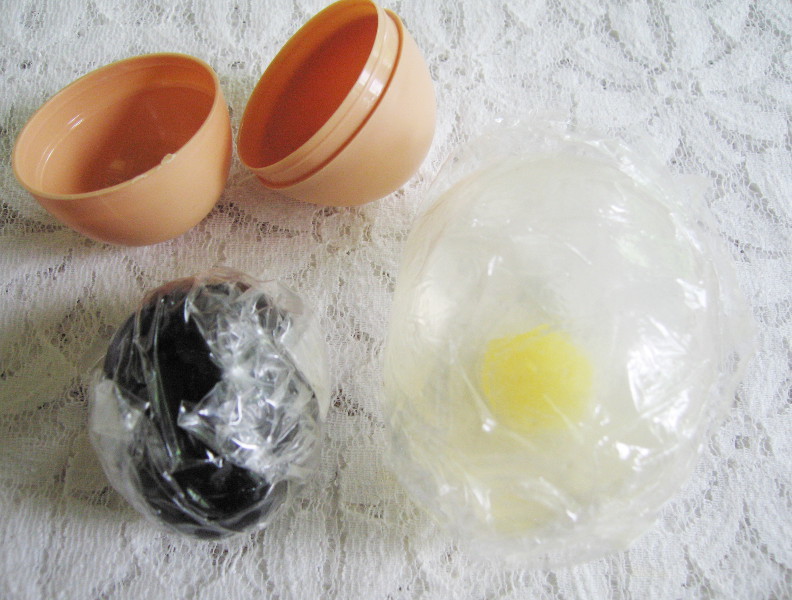 ■長期自宅保管品★黒・スケルトン・スクイーズ★2種セット★たまご・タマゴ・卵・玉子■③拍卖