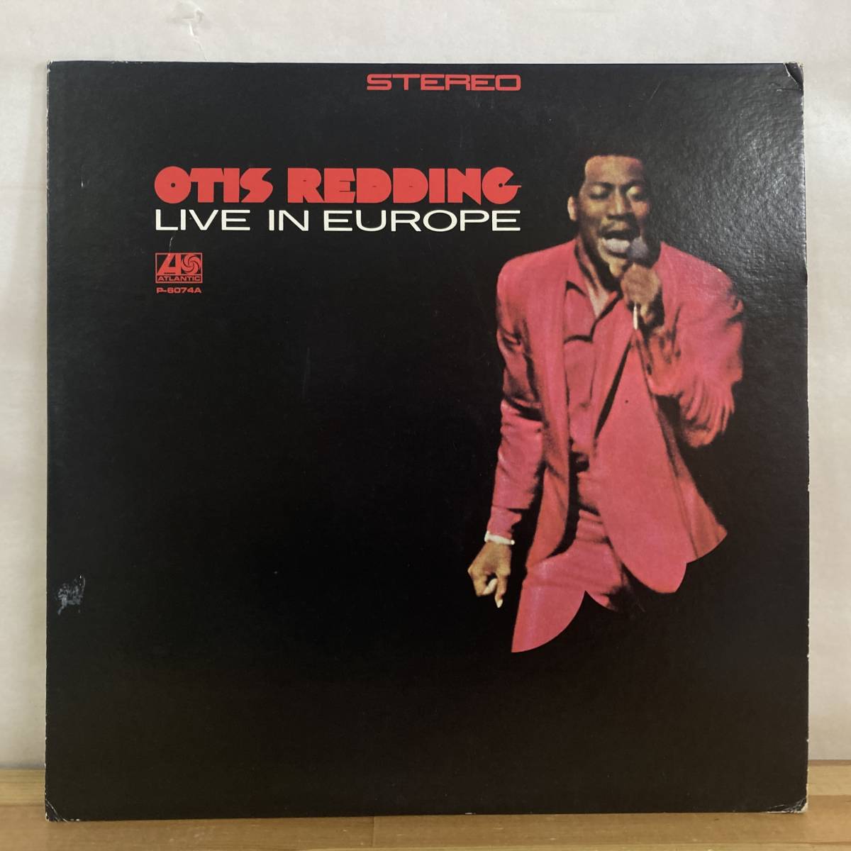 g63■【国内盤/LP】Otis Redding オーティス・レディング / Otis Redding Live In Europe ● Atlantic / P-6074A / ソウル 231026拍卖