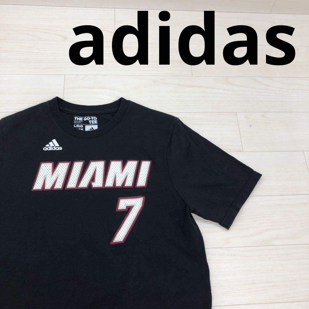adidas アディダス マイアミヒート 半袖Tシャツ ゴラン・ドラギッチ W17020拍卖