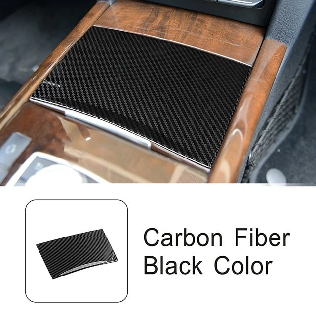 メルセデスベンツ用カーボン柄インテリアケース,収納ボックス,カバー,テクスチャードトリム,車内アクセサリー,W212クラス,2014-2015拍卖