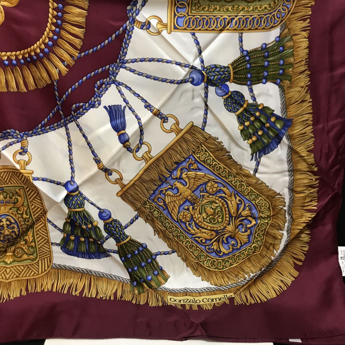 シルクスカーフ バルセロナ Gonzalo Comella 新品 上質拍卖