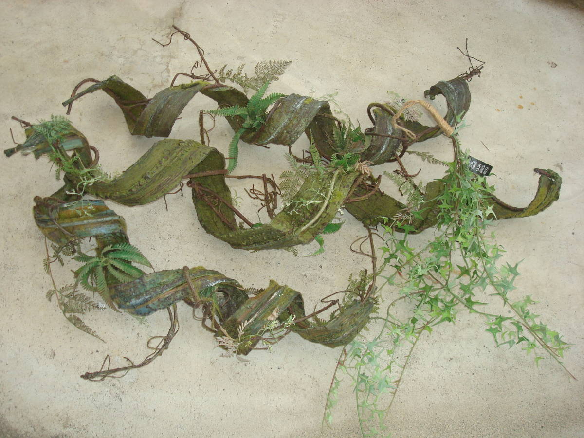 インテリア ツタのオブジェ(ジャングルイメージ)拍卖