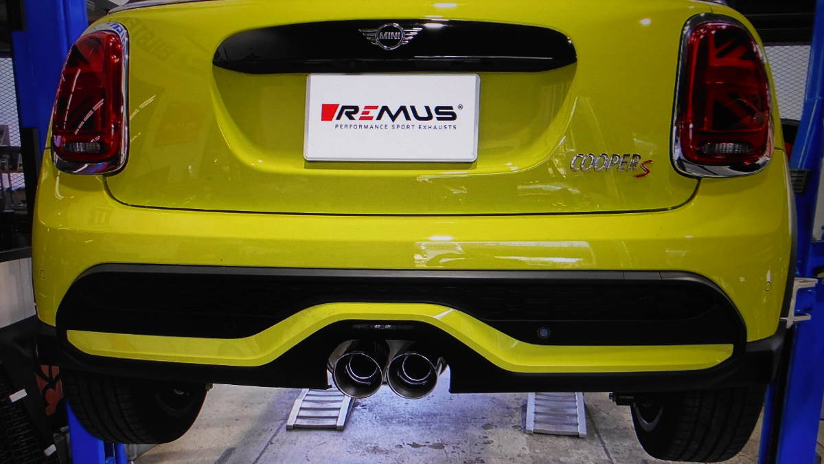 ★レムス純正品 ミニ クーパーS(F56)(F57) Φ102アングルストレートカット左右 0026 70SGR マフラー 車検対応⑳★拍卖