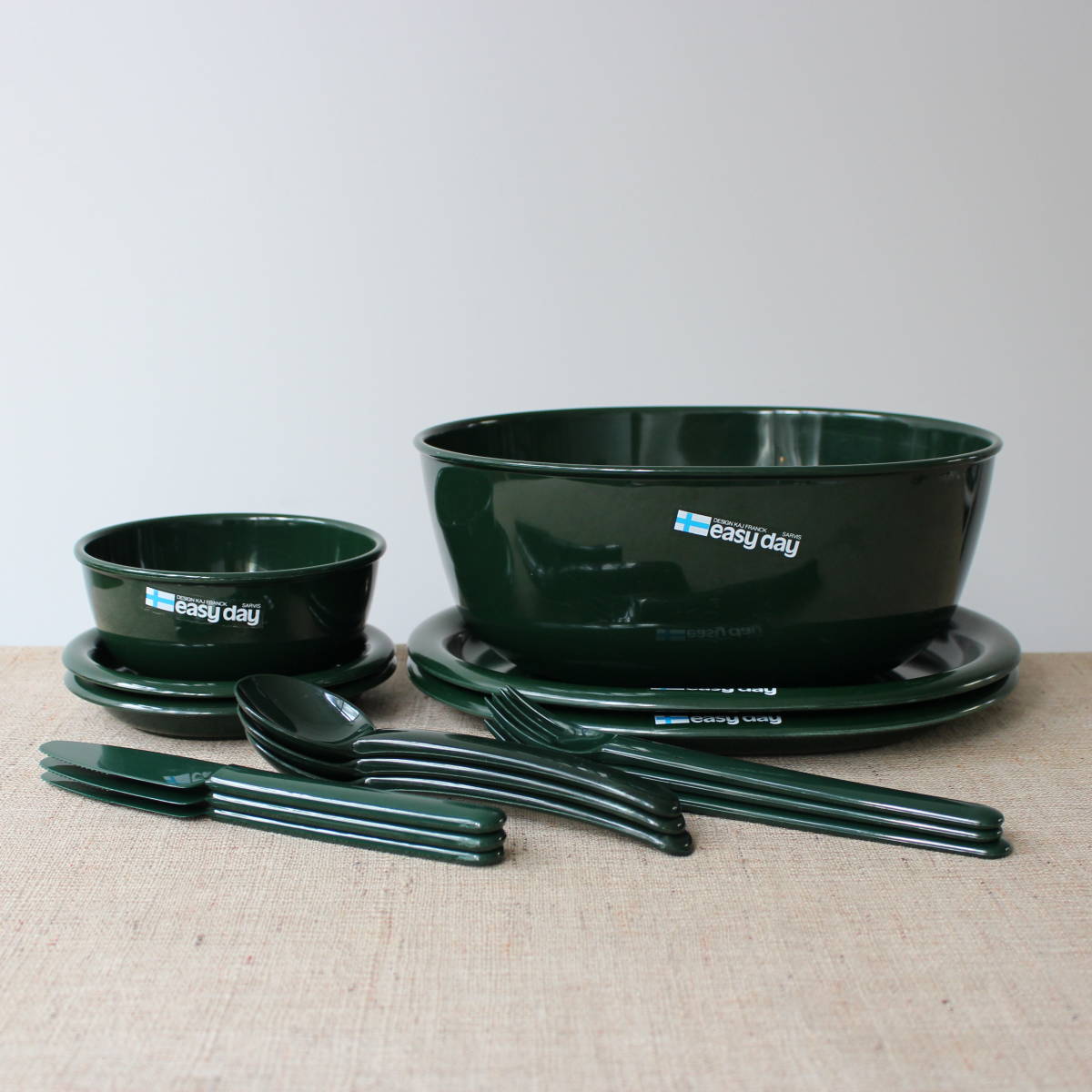 レア 1978-85年 SARVIS ヴィンテージeasy day計15点setカイフランクKaj Franck フィンランドFINELテーブルウェアARABIAキッチンHACKMAN北欧拍卖