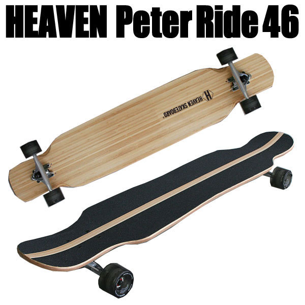ヘブン ロングスケートボード Peter Ride 46 ダンシングボード46インチ拍卖