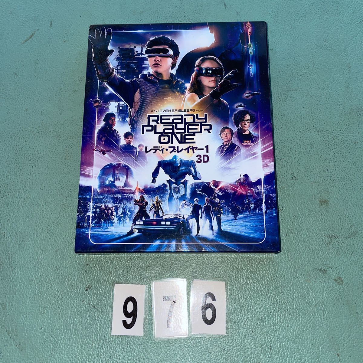 レディ・プレイヤー1 Blu-ray DVD 3D 2Dブルーレイセット 初回限定版 2枚組 ブックレット付 Blu-ray 中古 NO.976拍卖