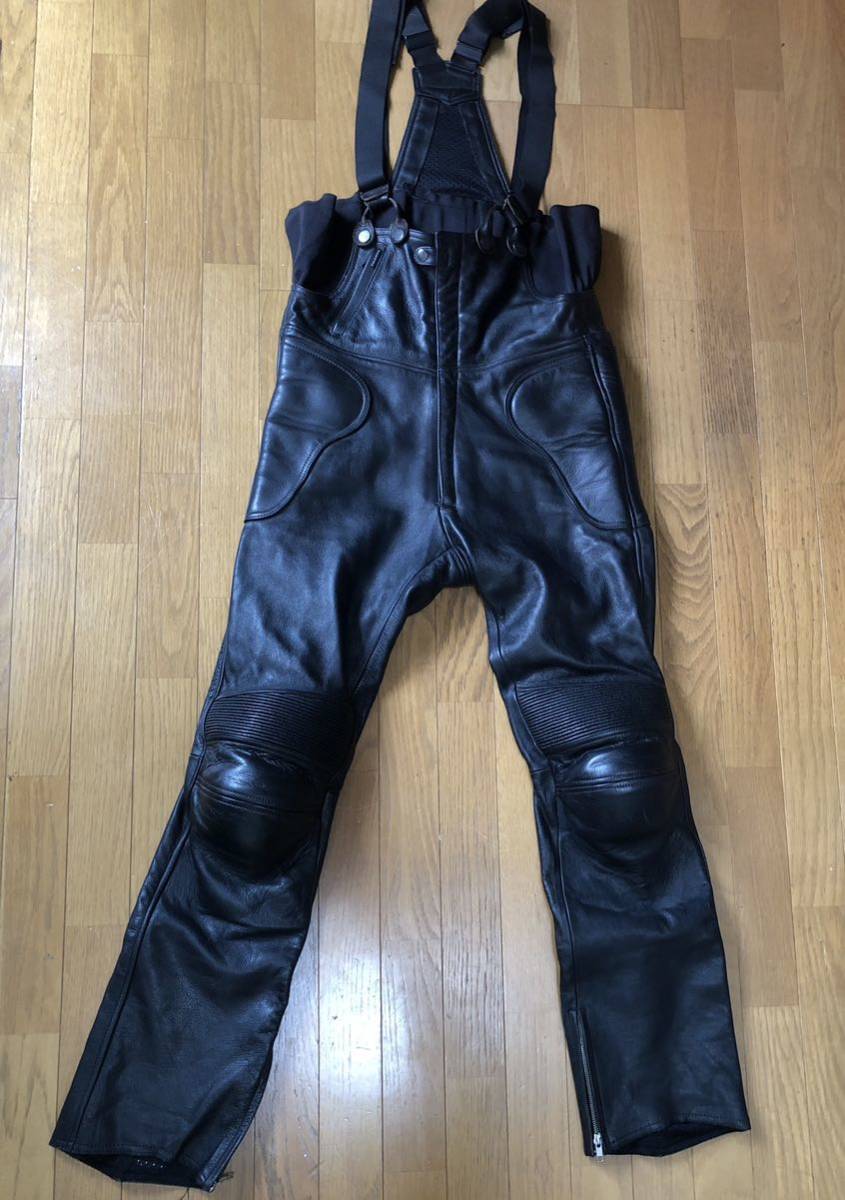 送料込 KADOYA ディフュージョン パンツ LLサイズ カドヤ レザーパンツ クラッシュキング拍卖